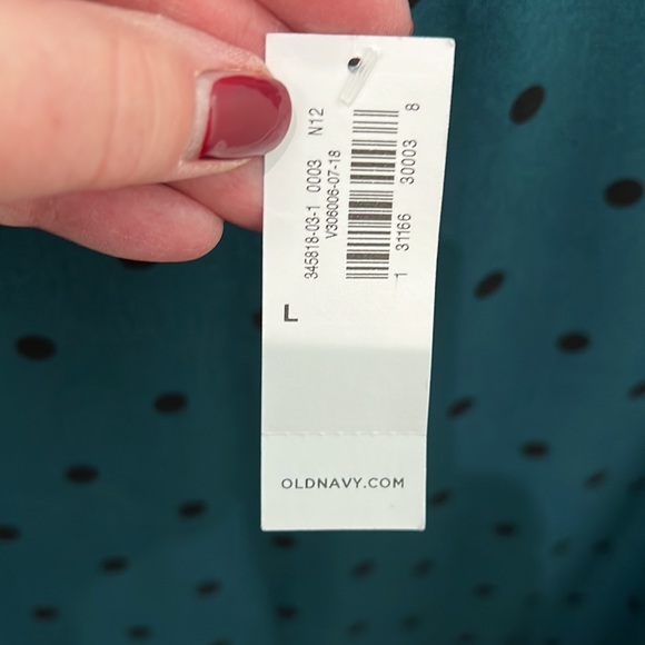 Old Navy Polka Dot Dress Size L - Picture 5 of 6